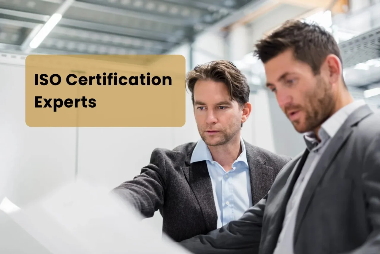 ISO certification experts guiding a business through compliance and audit readiness.