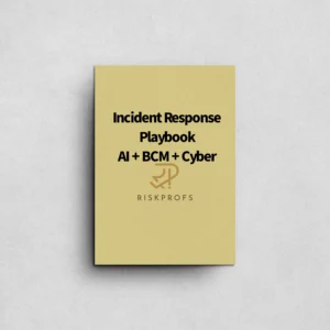 incidentresponseplaybookMockup Incident Response Playbook covering AI risk management, cyber security response, and business continuity planning framework.